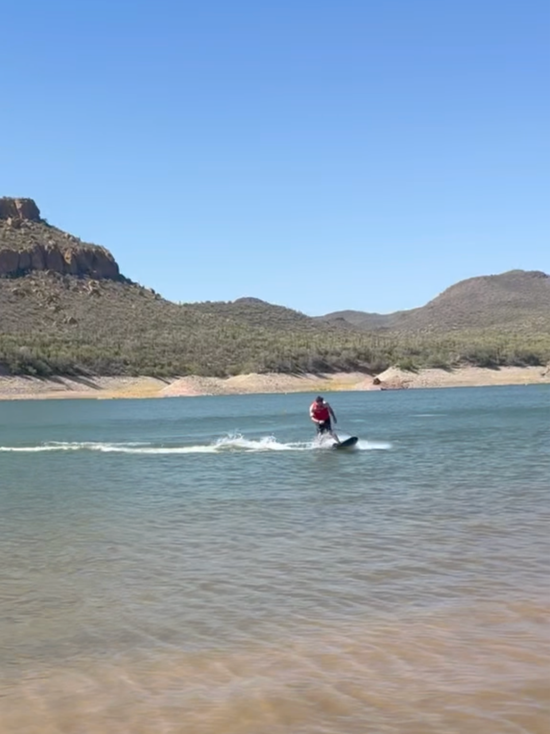 Individual jetsurfing